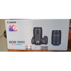 Canon EOS 1500D EFS 18-55mm IS II & EFS 55-250mm IS II 